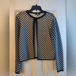 Saks Fifth Avenue cardigan sweater.